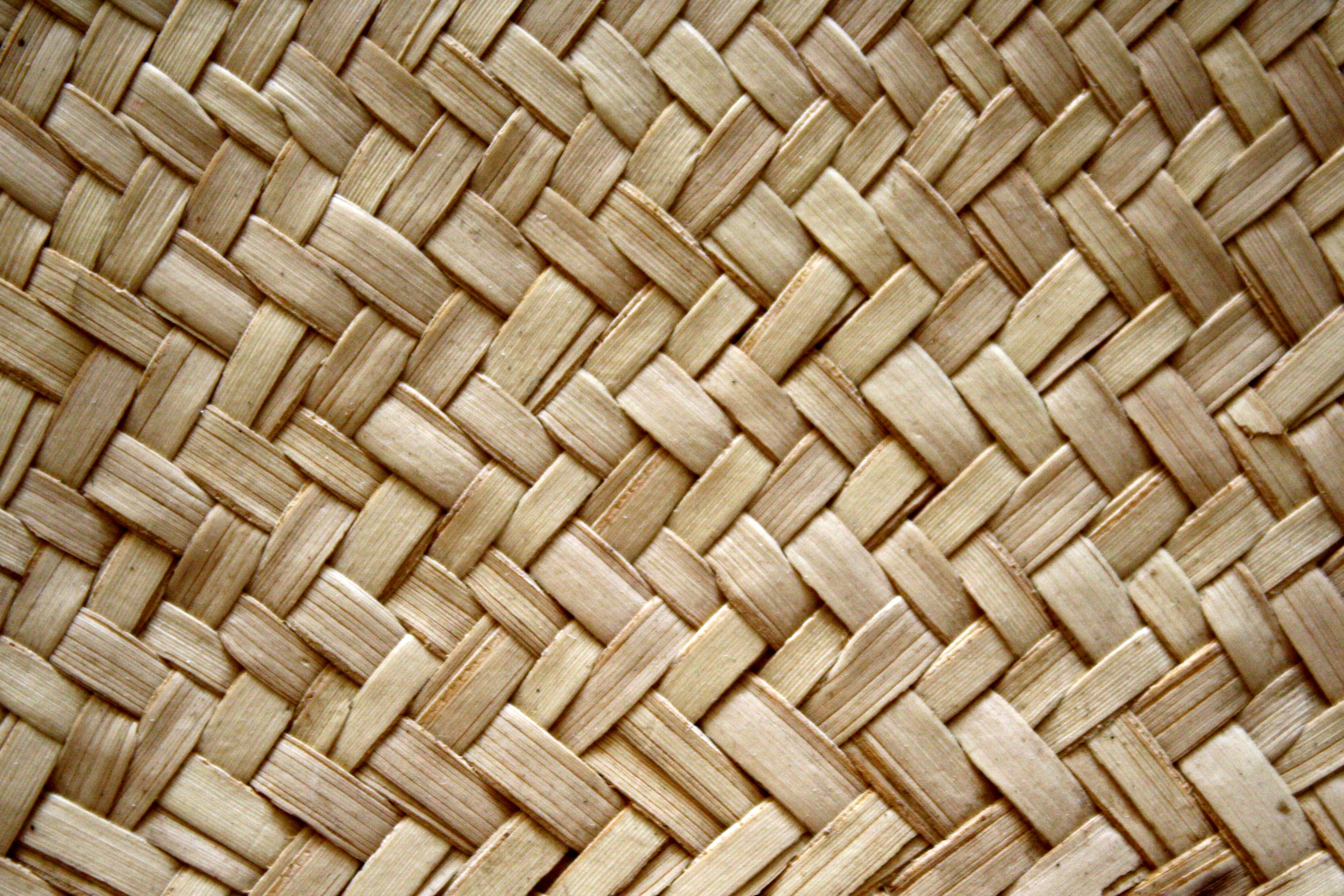 woven straw texture